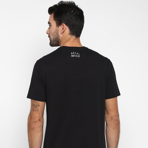 NIGHT RIDER 블랙 티셔츠